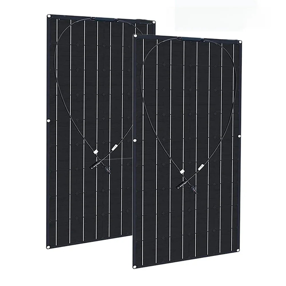 2000W 4000W Solar Panel High Power ETFE Flexible Monocrystalline Solar Cell Home/Outdoor Camping Cars/Boats 12V Battery Charger