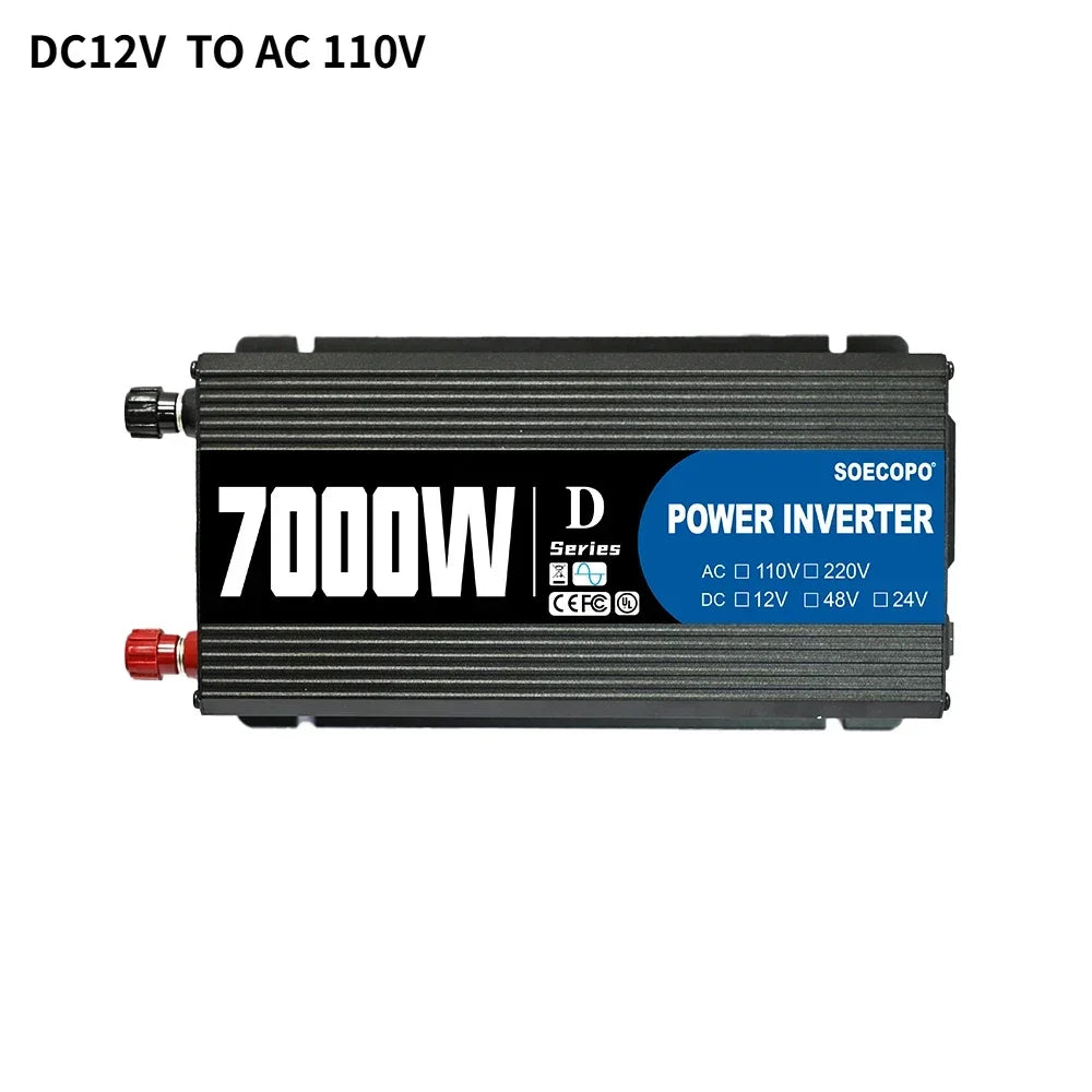 7000W Solar Power Kit 800W Panel 100A Controller 12V to110V/220V Inverter Battery Charger for Shed/Camping/Lighting Easy Install