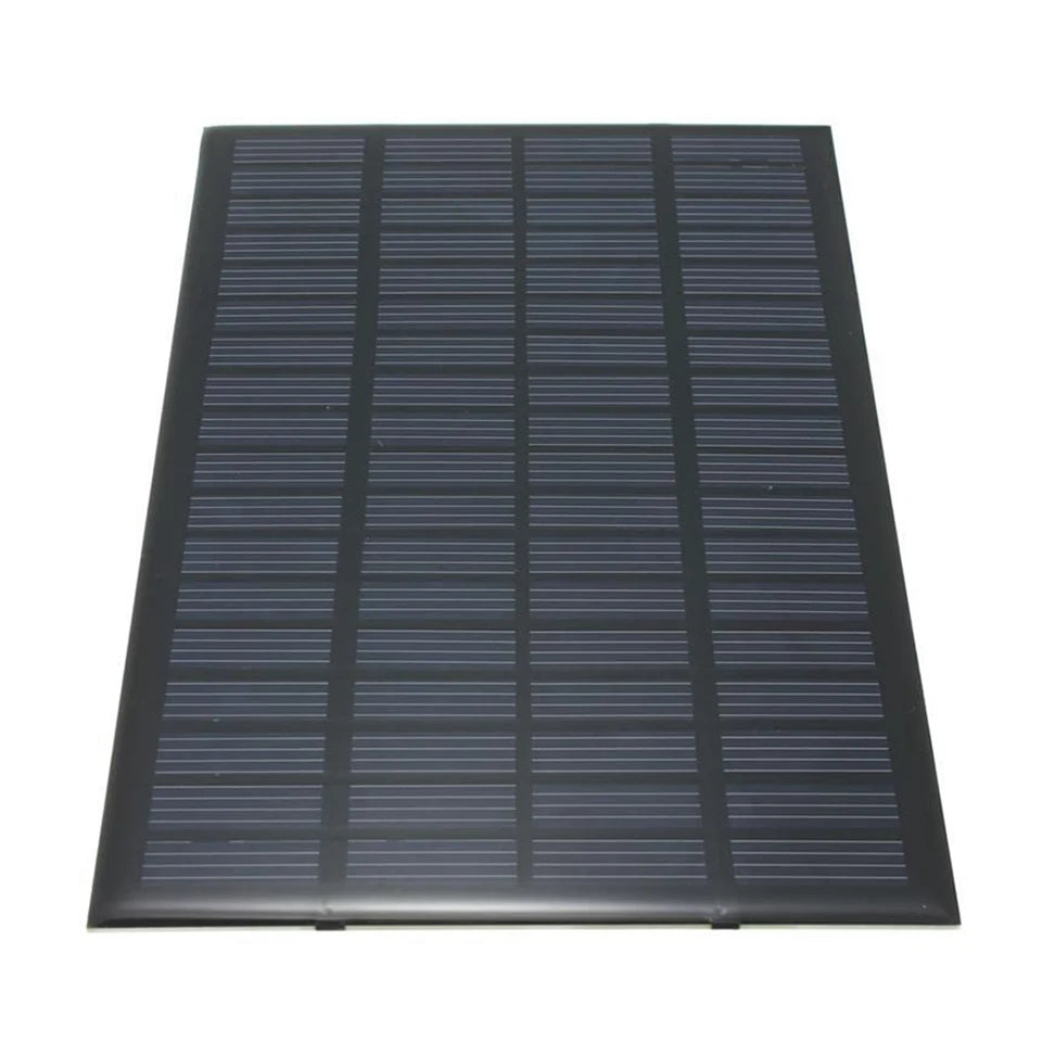 Mini 2.5W 18V Solar Panel Polycrystalline Silicon Portable Solar System For Traveling Camping Battery Cell Phone Charger