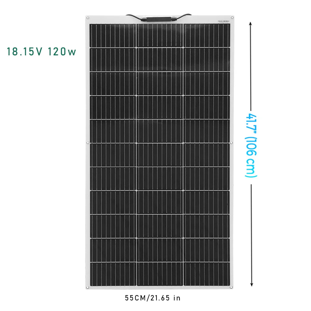 Solar Panel Kit OR Solar Panels Module solar cell power 120W 240W for 12V/24V Battery charger Photovoltaic Panel Wholesale