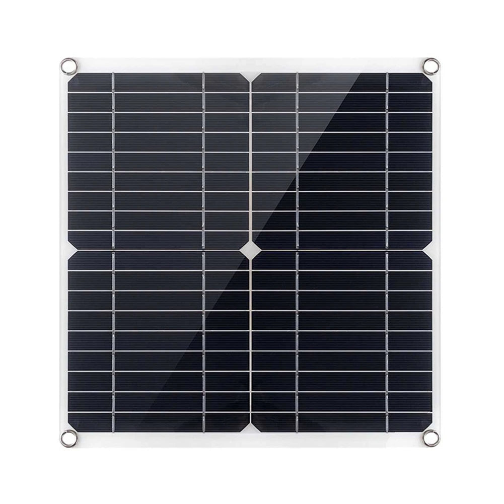 20W 18V Portable Solar Panel Kit Waterproof Flexible Dual USB Output Solar Panel For Car And Marine Charger Power Tools Parts
