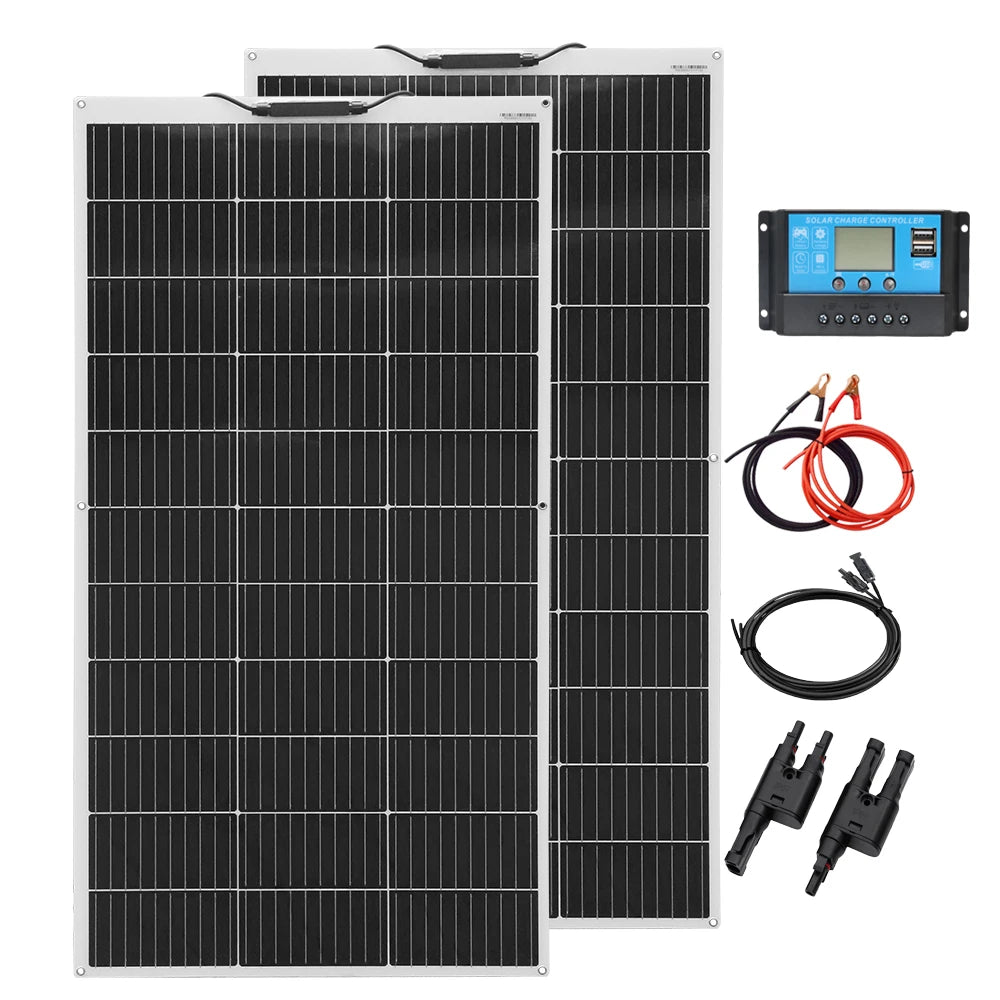 Solar Panel Kit OR Solar Panels Module solar cell power 120W 240W for 12V/24V Battery charger Photovoltaic Panel Wholesale